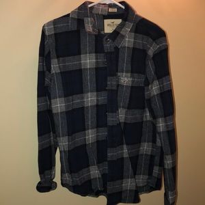 Navy Flannel from Hollister